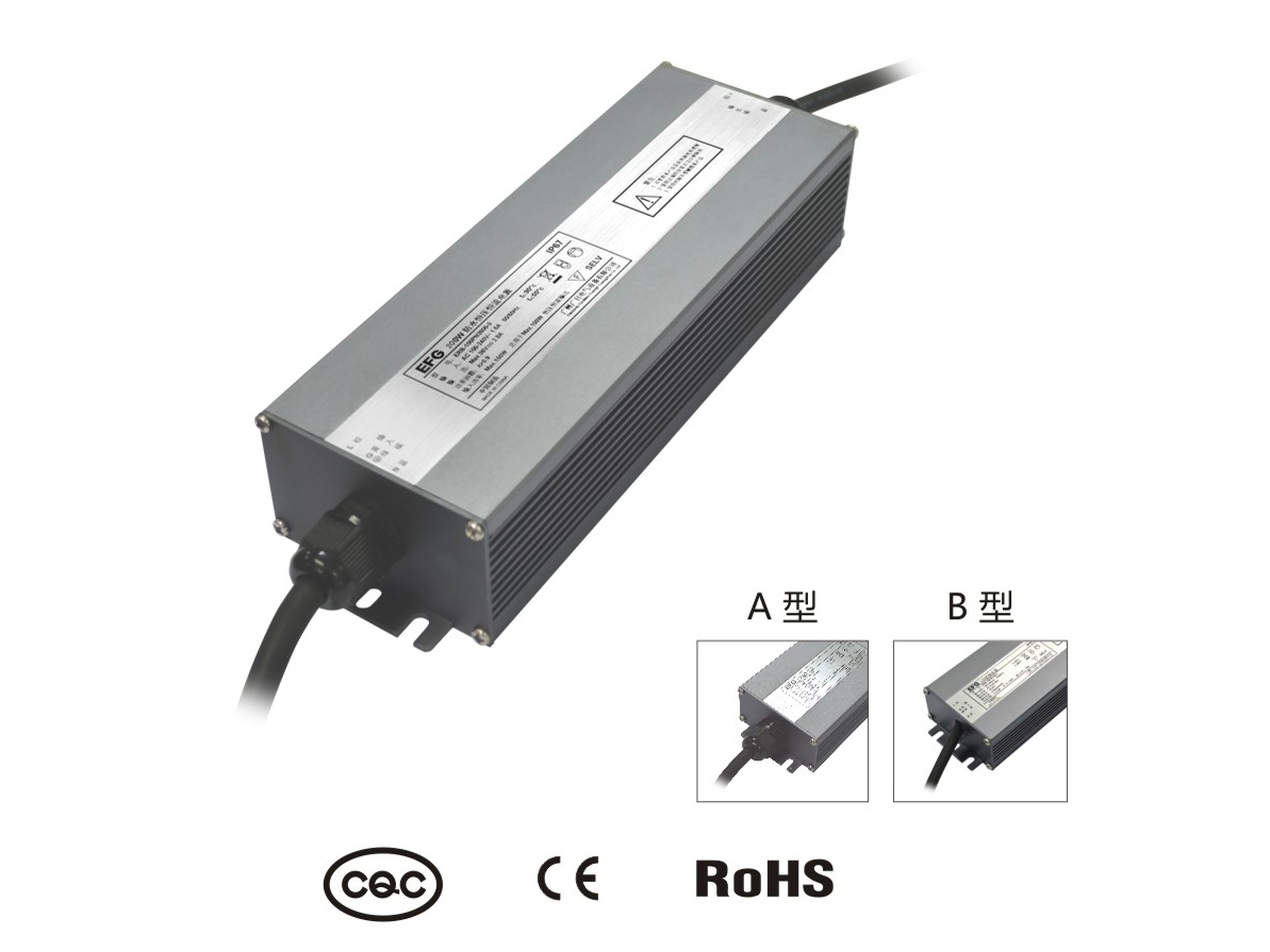 200W Constant Voltage and Constant Current LED Driver of Single Output